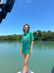 Green Tiki To the Sea T