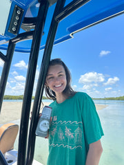 Green Tiki To the Sea T