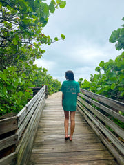 Green Tiki To the Sea T