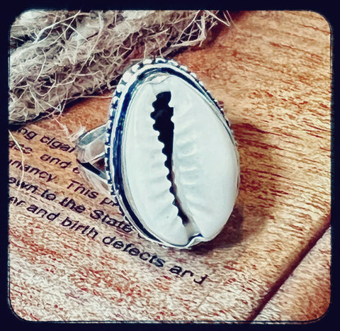 Cowrie Ring