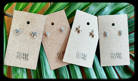 The cutest lil’ pineapple studs you ever saw