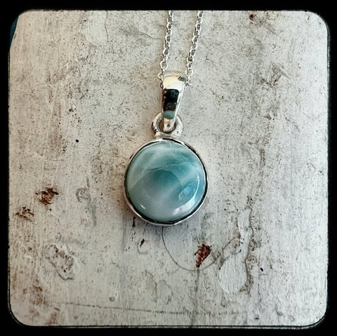 Larimar Marina Necklace *0050