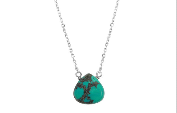 Turquoise Drop Necklace
