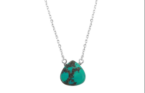 Turquoise Drop Necklace