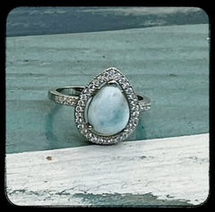 Adrift Larimar Ring •002