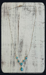 Marathon Larimar Necklace *0054