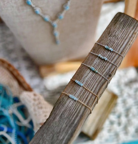 Larimar Key Bracelet *0073
