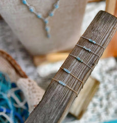 Larimar Key Bracelet *0073