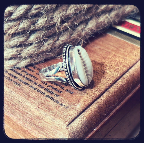 Cowrie Ring