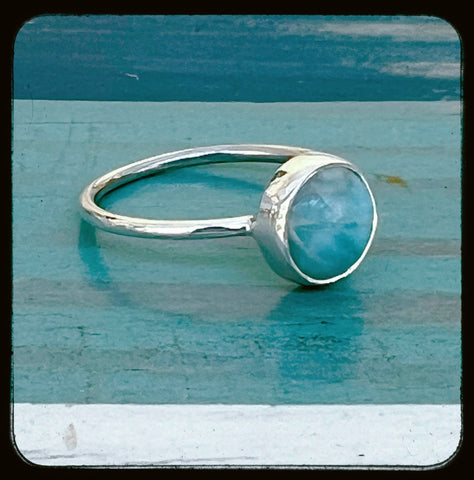 Baja Mar Larimar Ring •006