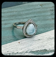Adrift Larimar Ring •002