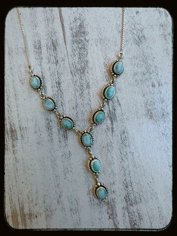 Larimar Ocean Necklace *0051