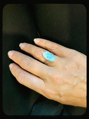 Marsh Harbor Larimar Ring- Size 6