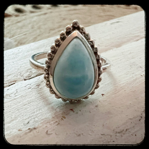 Largo Larimar Ring •0015