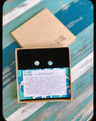 My Fav Larimar Studs *0083