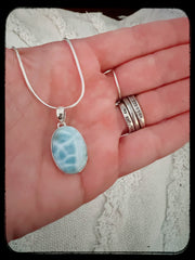 Larimar Shore Necklace *0052