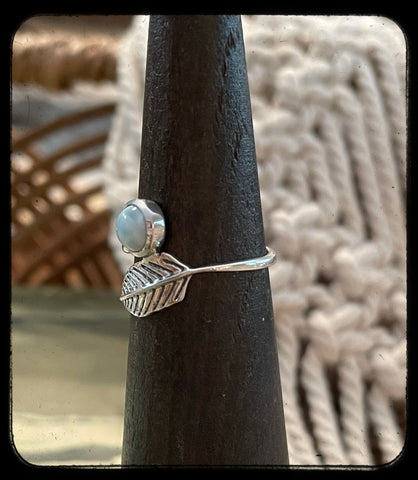 Larimar Sandy Ring •0020