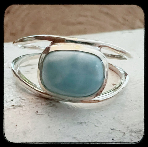 Mad Beach Larimar Ring •0021