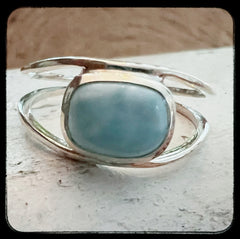 Mad Beach Larimar Ring •0021