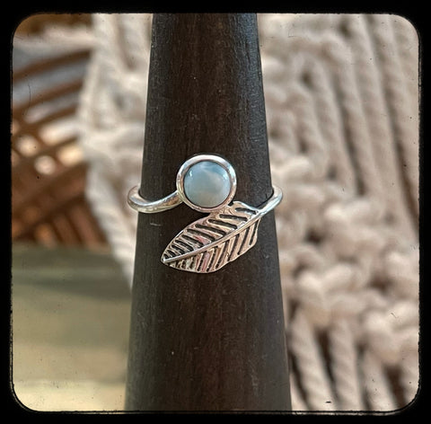 Larimar Sandy Ring •0020