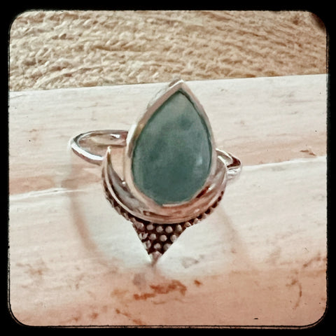 Tulum Larimar Ring