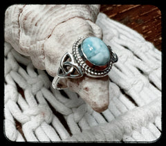 Larimar Cove Ring •0022