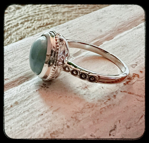 Clearwater Larimar Ring •0012
