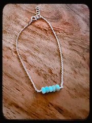 Larimar Key Bracelet *0073