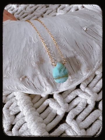 Larimar Tropics Necklace *0053