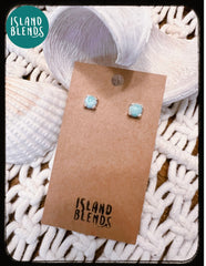 Larimar Reef Stud Earrings *0080