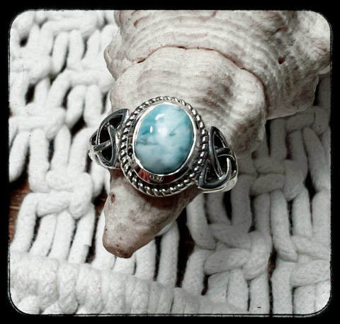 Larimar Cove Ring •0022