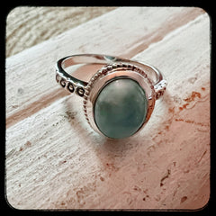 Clearwater Larimar Ring •0012