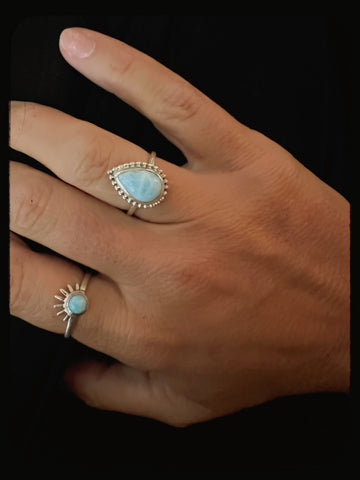 Largo Larimar Ring •0015
