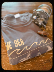 To the Sea Tiki Fishing Shirt