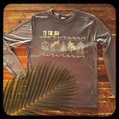 To the Sea Tiki Fishing Shirt