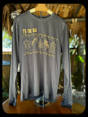 To the Sea Tiki Fishing Shirt