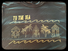 To the Sea Tiki Fishing Shirt